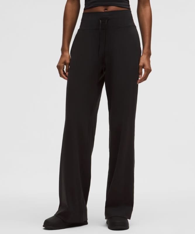 lululemon Groove Wide-Leg High-Rise Pant *Regular - Black
