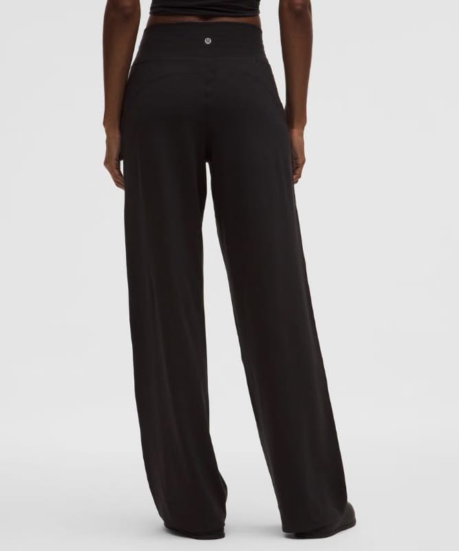 lululemon Groove Wide-Leg High-Rise Pant *Regular - Black