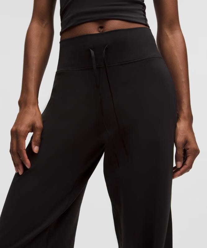 lululemon Groove Wide-Leg High-Rise Pant *Regular - Black
