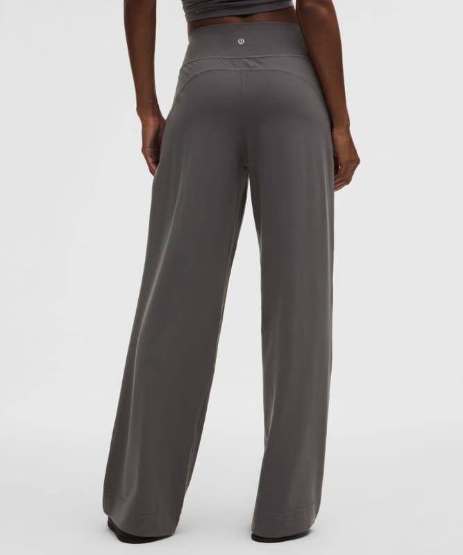 lululemon Groove Wide-Leg High-Rise Pant *Regular - Onyx Grey