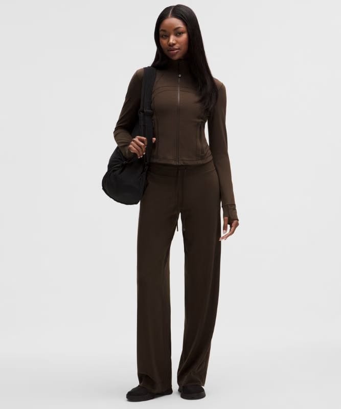 lululemon Groove Wide-Leg High-Rise Pant *Regular - Walnut Crunch