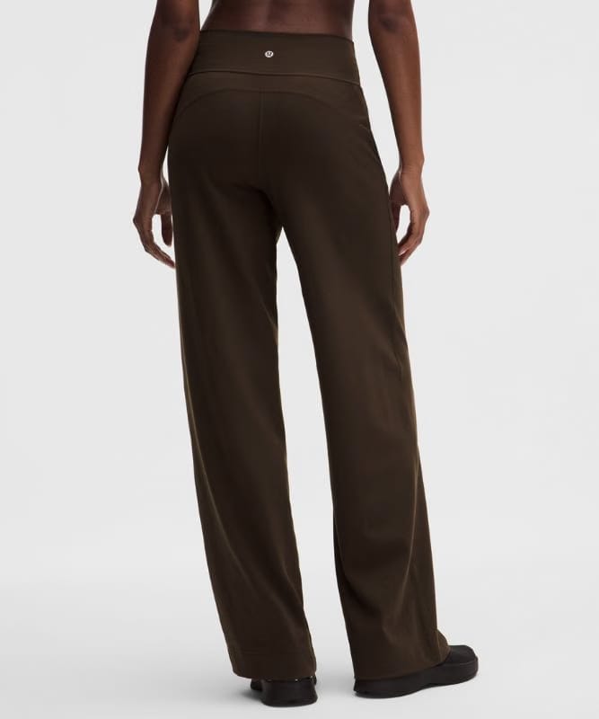 lululemon Groove Wide-Leg High-Rise Pant *Regular - Walnut Crunch