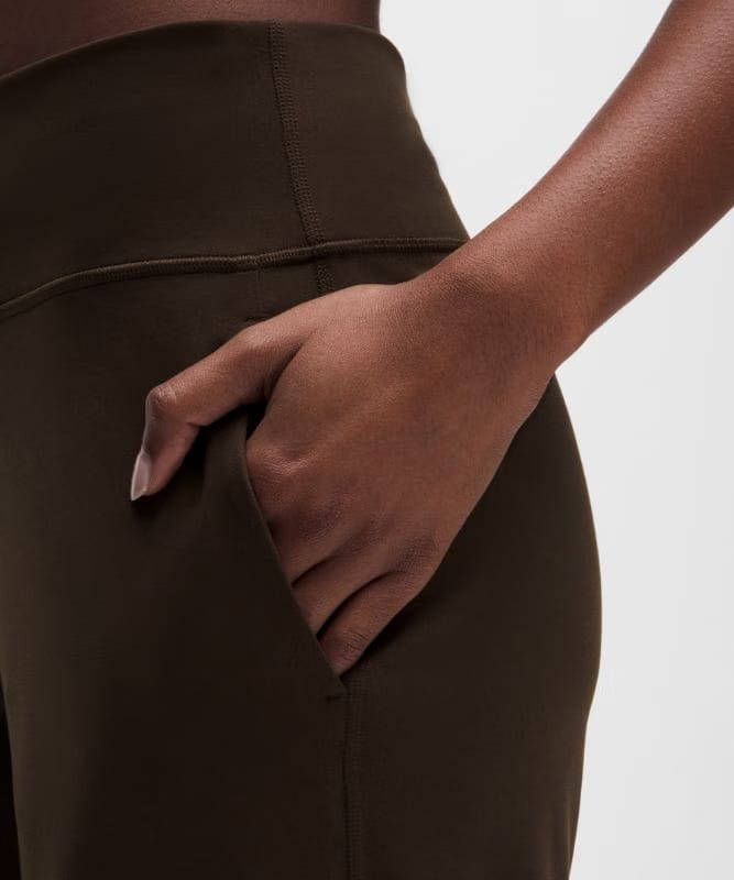 lululemon Groove Wide-Leg High-Rise Pant *Regular - Walnut Crunch