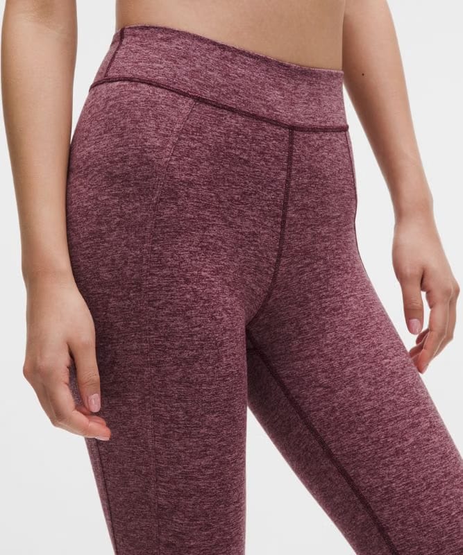 lululemon Lunar New Year Softy Suedey High-Rise Split-Hem Flared Pant *Short - Burgundy Bay/Burgundy Bay