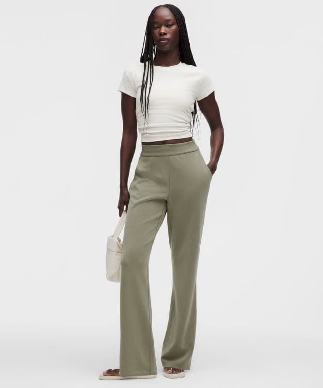 lululemon Softstreme High-Rise Straight-Leg Pant *Regular - Bay Leaf
