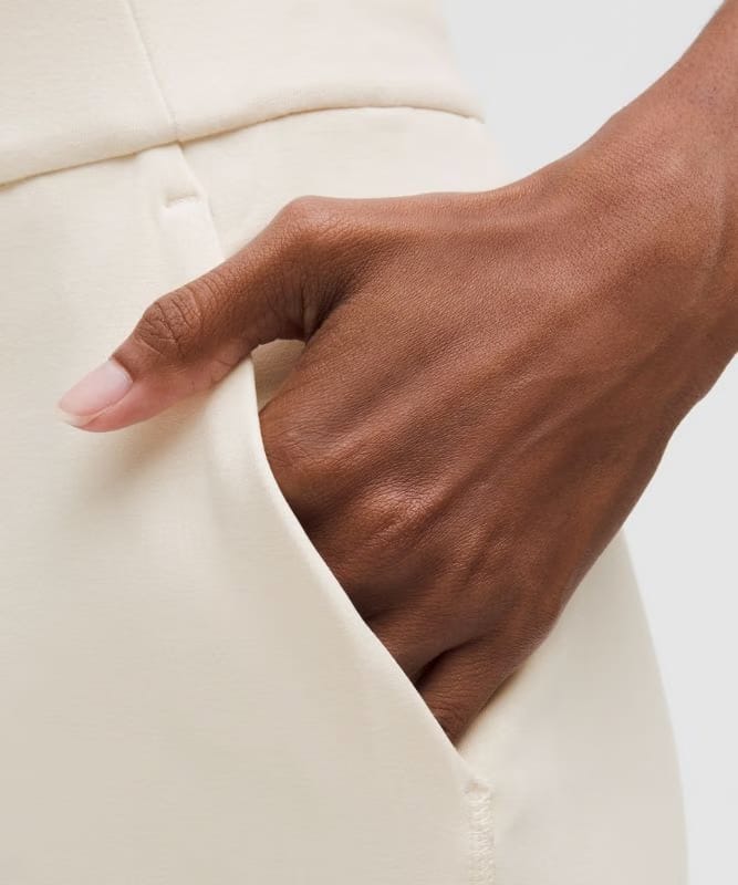lululemon Softstreme High-Rise Straight-Leg Pant *Regular - Light Ivory