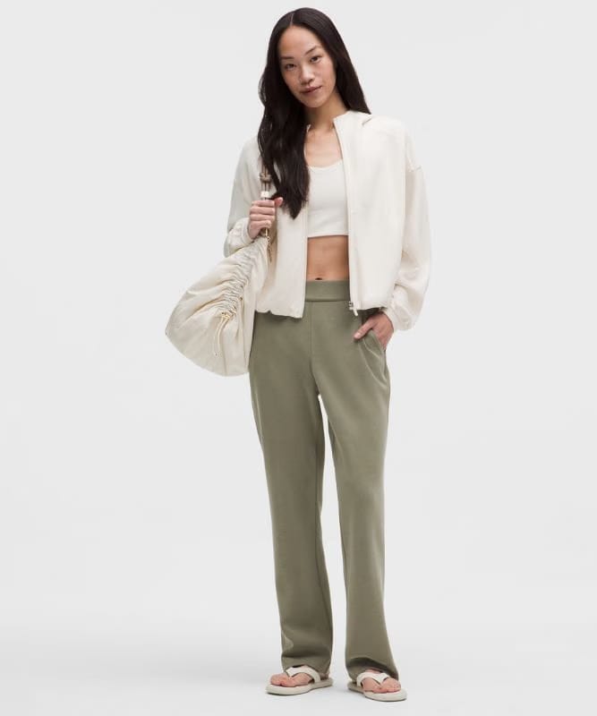lululemon Softstreme High-Rise Straight-Leg Pants *Asia Fit - Bay Leaf