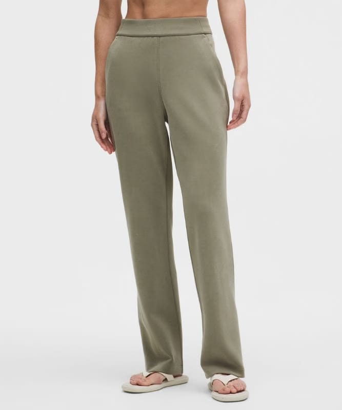 lululemon Softstreme High-Rise Straight-Leg Pants *Asia Fit - Bay Leaf