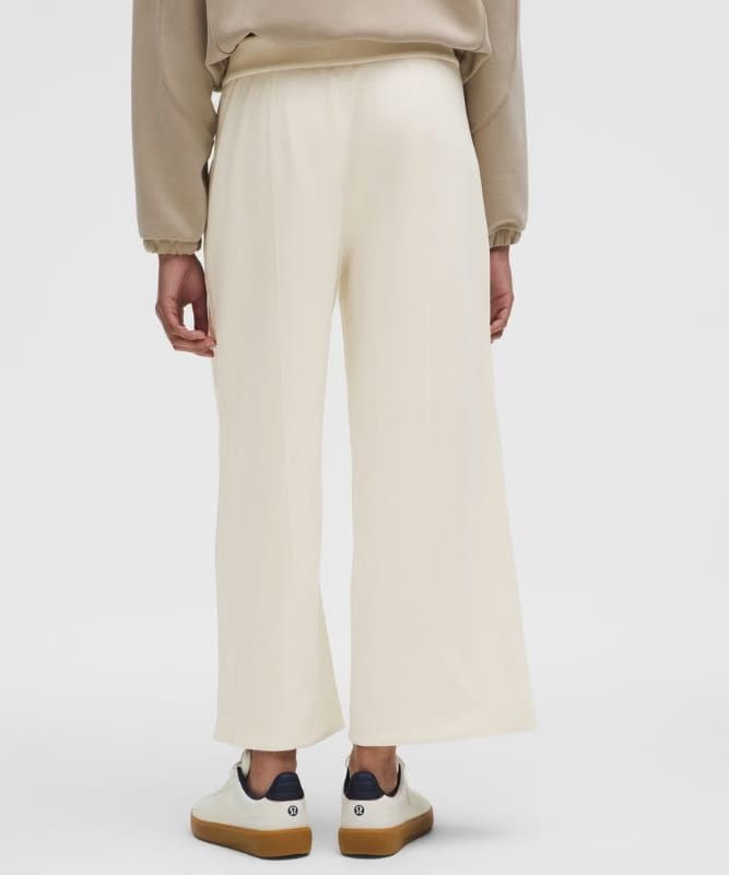lululemon Softstreme High-Rise Wide-Leg Cropped Pant - Black