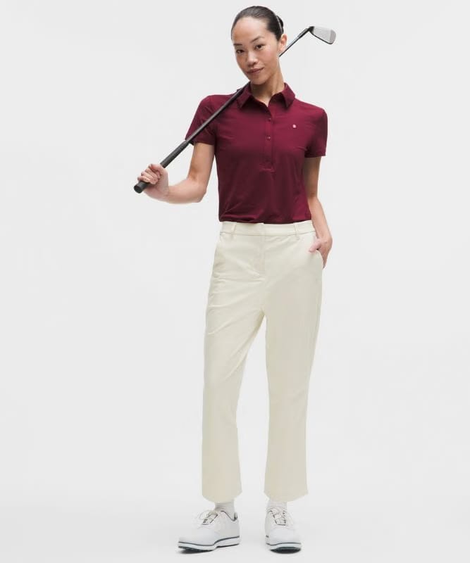 lululemon Water-Repellent Flared High-Rise Golf Pants *Asia Fit - Bone
