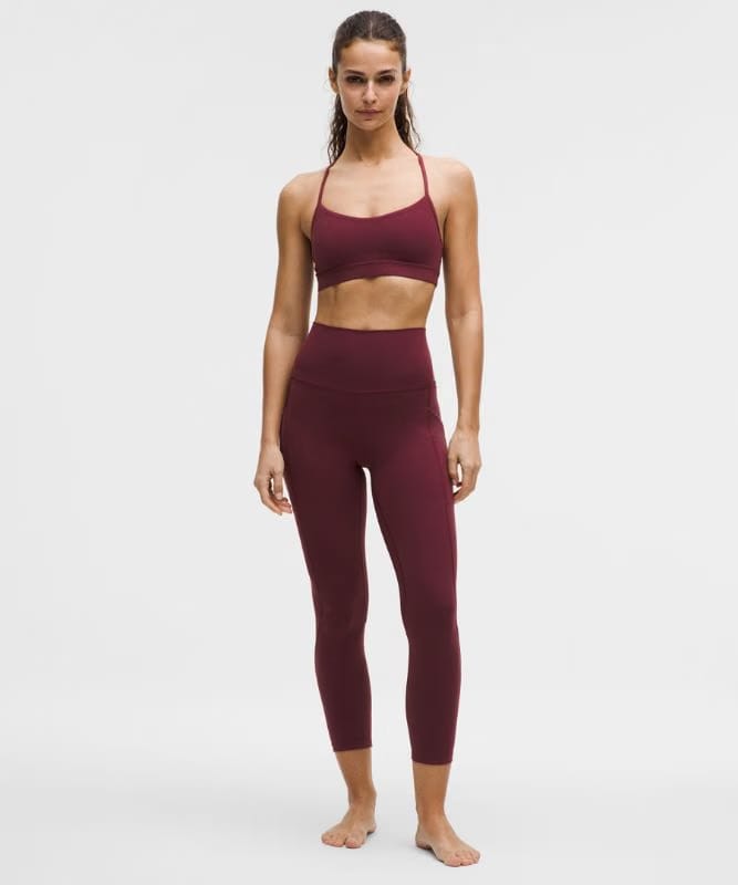 lululemon Align™ High-Rise Pant with Pockets 25" - Burgundy Bay
