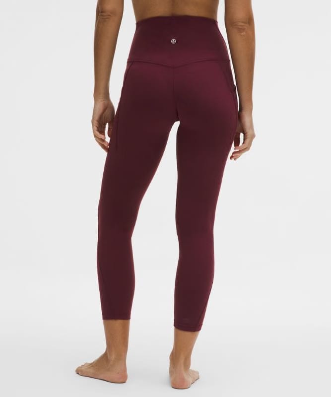 lululemon Align™ High-Rise Pant with Pockets 25" - Burgundy Bay