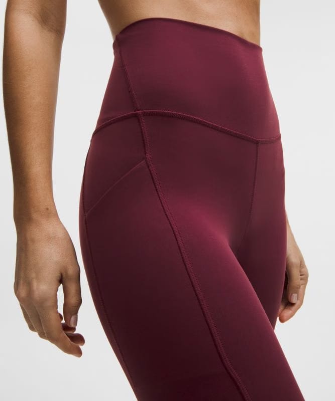 lululemon Align™ High-Rise Pant with Pockets 25" - Burgundy Bay