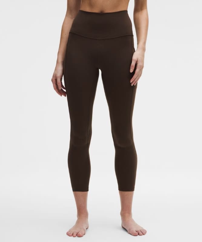lululemon Align™ High-Rise Pant with Pockets 25" - Walnut Crunch