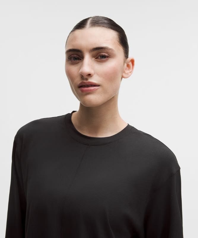 lululemon All-Sport Tie-Back Long-Sleeve Shirt - Black