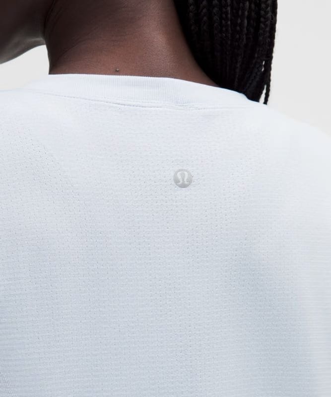 lululemon Swiftly Relaxed Long-Sleeve Shirt Hip Length *Updated Fit - Starch Blue/Starch Blue