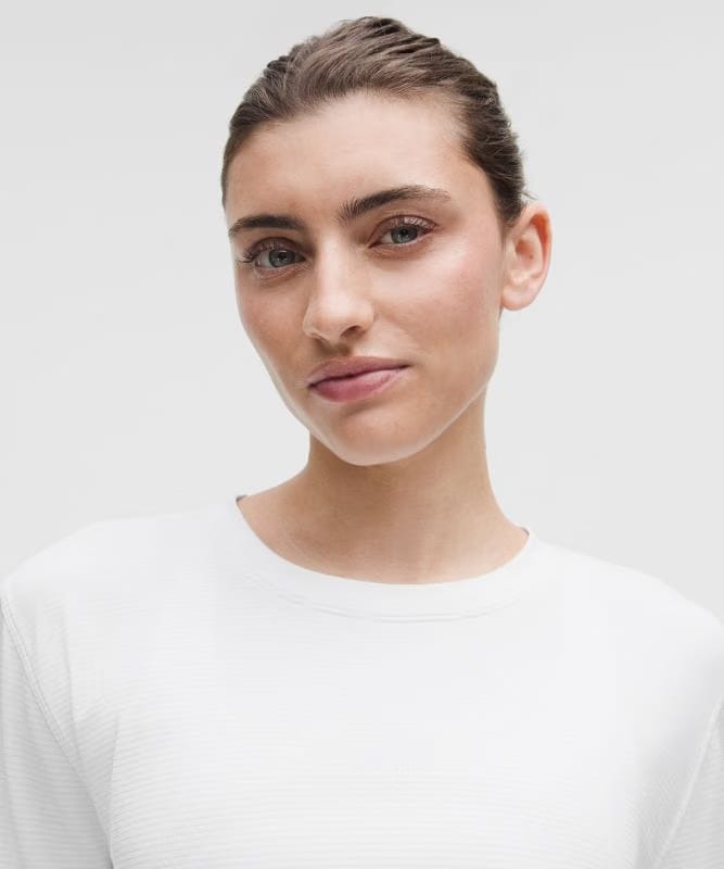 lululemon Swiftly Relaxed Long-Sleeve Shirt Hip Length *Updated Fit - White/White