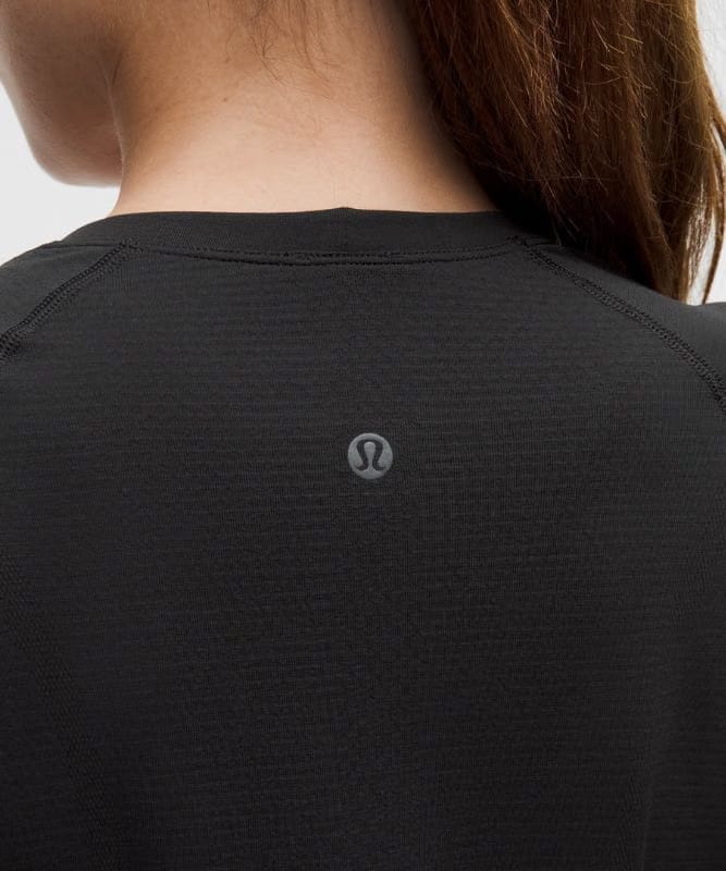 lululemon Swiftly Tech Long-Sleeve Shirt 2.0 *Hip Length - Black/Black