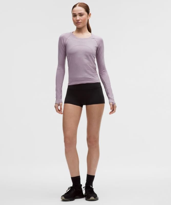 lululemon Swiftly Tech Long-Sleeve Shirt 2.0 *Waist Length - Lotus Lavender/Lotus Lavender