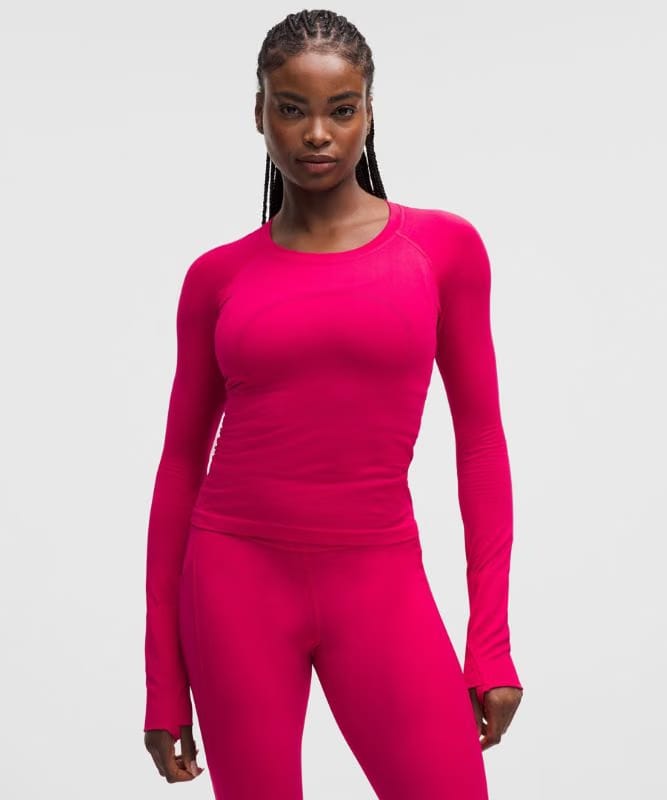 lululemon Swiftly Tech Long-Sleeve Shirt 2.0 *Waist Length - Mulberry Spark/Mulberry Spark