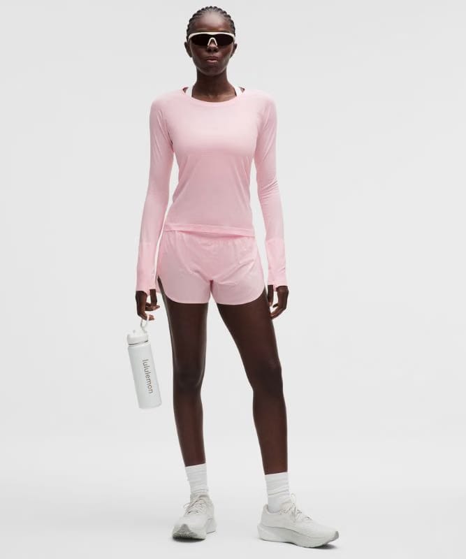 lululemon Swiftly Tech Long-Sleeve Shirt 2.0 *Waist Length - Pink Pearl/Pink Pearl