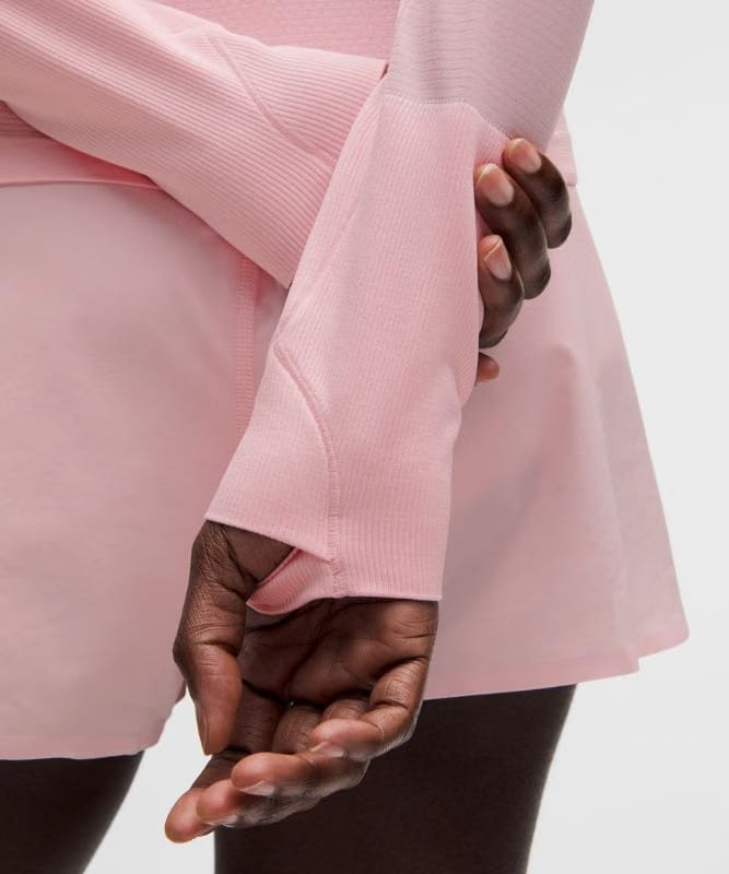 lululemon Swiftly Tech Long-Sleeve Shirt 2.0 *Waist Length - Pink Pearl/Pink Pearl