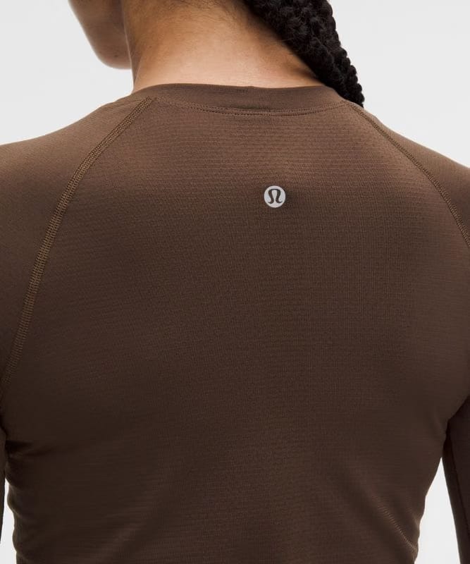 lululemon Swiftly Tech Long-Sleeve Shirt 2.0 *Waist Length - Walnut Crunch/Walnut Crunch