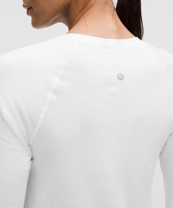 lululemon Swiftly Tech Long-Sleeve Shirt 2.0 *Waist Length - White/White