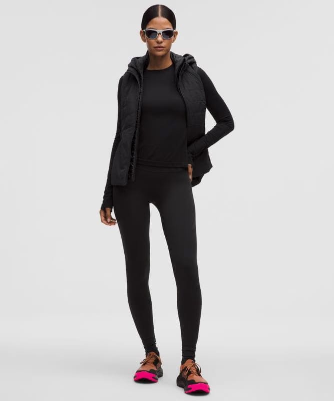 lululemon Swiftly Wool Long-Sleeve Shirt - Black/Black