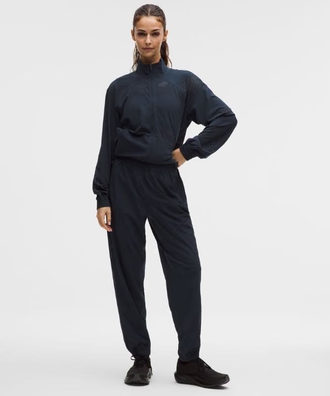 lululemon Adapted State Track Jacket *Perforated Stripe - True Navy
