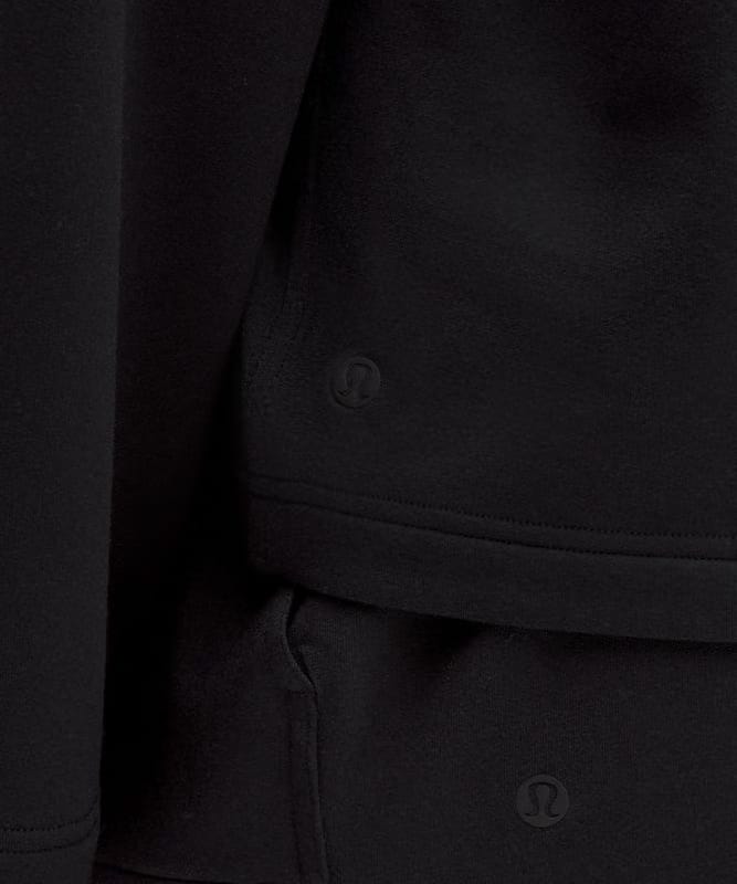 lululemon BeCalm V-Neck Hoodie *Updated Fabric - Black