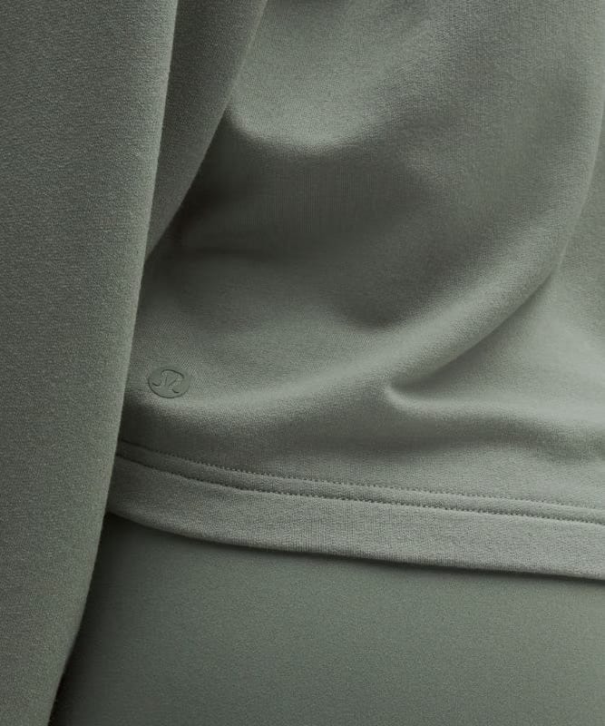 lululemon BeCalm V-Neck Hoodie *Updated Fabric - Willow Leaf