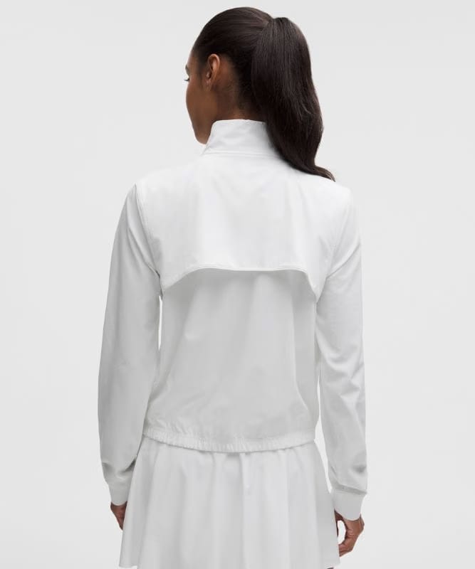 lululemon Court Rival Tennis Track Jacket - White/White