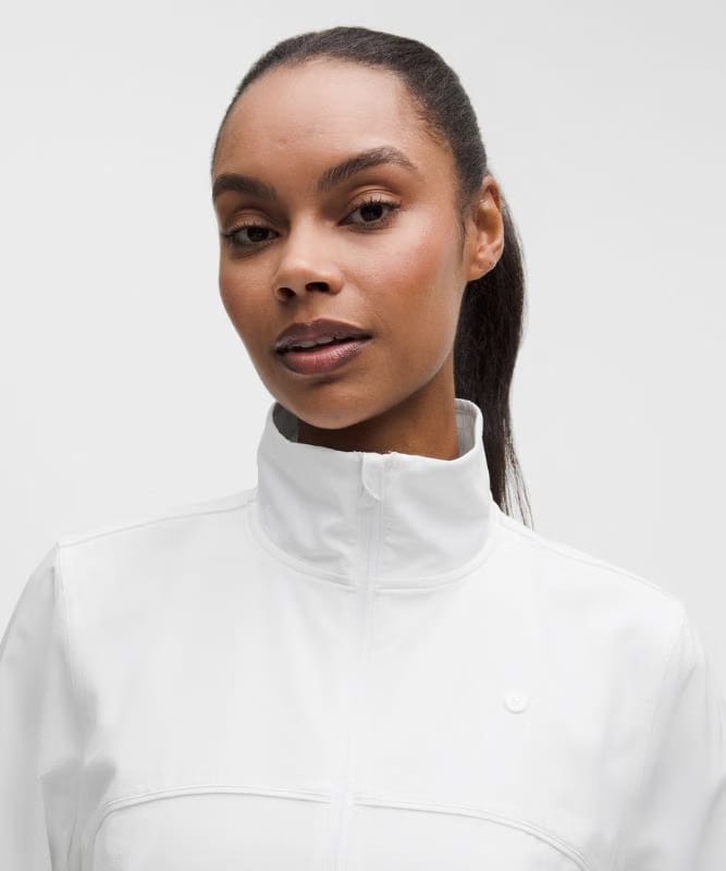 lululemon Court Rival Tennis Track Jacket - White/White