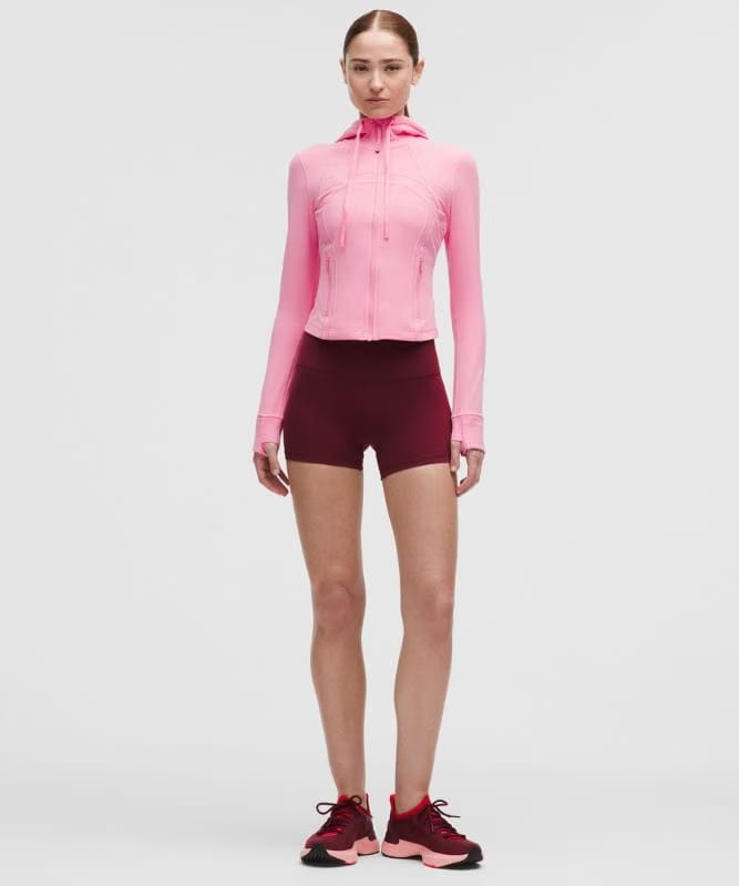 lululemon Define Cropped Hooded Jacket *Nulu - Candy Cloud