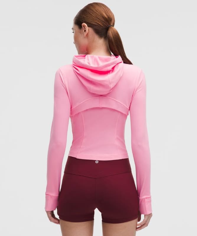 lululemon Define Cropped Hooded Jacket *Nulu - Candy Cloud