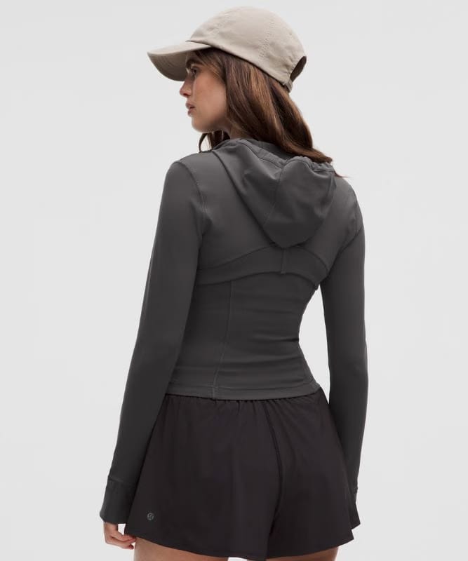 lululemon Define Cropped Hooded Jacket *Nulu - Graphite Grey