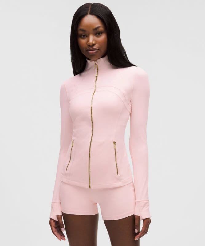 lululemon Define Jacket *Nulu - Pink Pearl/Gold/Gold