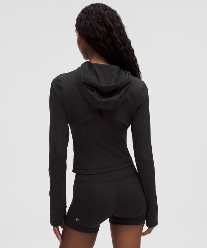 lululemon Define Mesh Hooded Jacket *Hip - Black