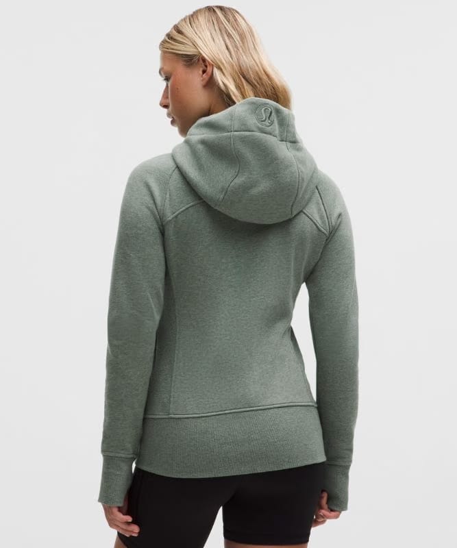 lululemon Scuba Full-Zip Hoodie - Heathered Willow Leaf