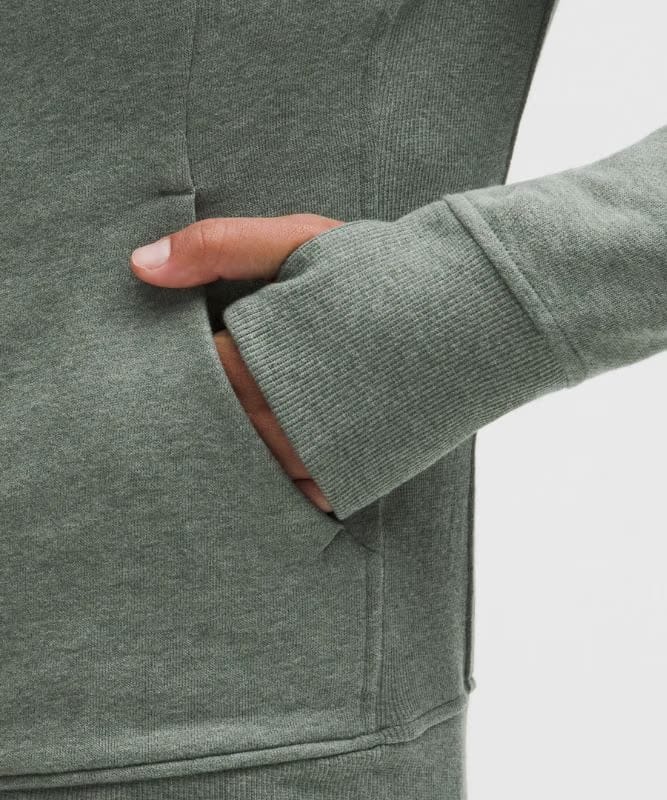 lululemon Scuba Full-Zip Hoodie - Heathered Willow Leaf