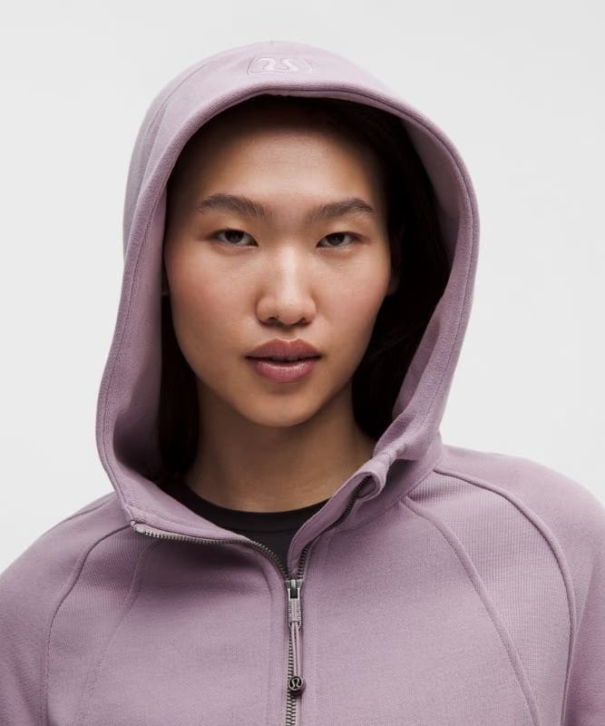lululemon Scuba Oversized Full-Zip Hoodie - Lotus Lavender