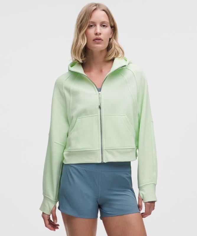 lululemon Scuba Oversized Full-Zip Hoodie - Matcha Magic