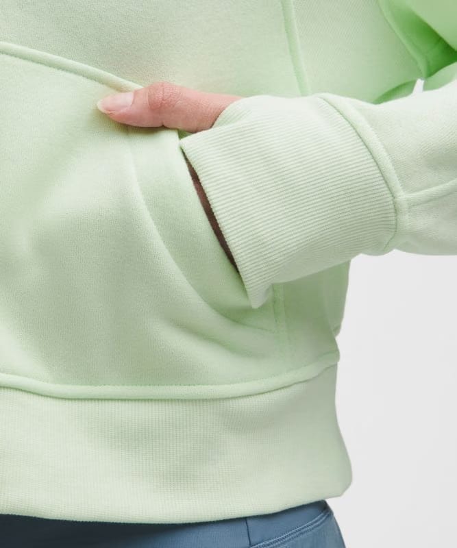 lululemon Scuba Oversized Full-Zip Hoodie - Matcha Magic