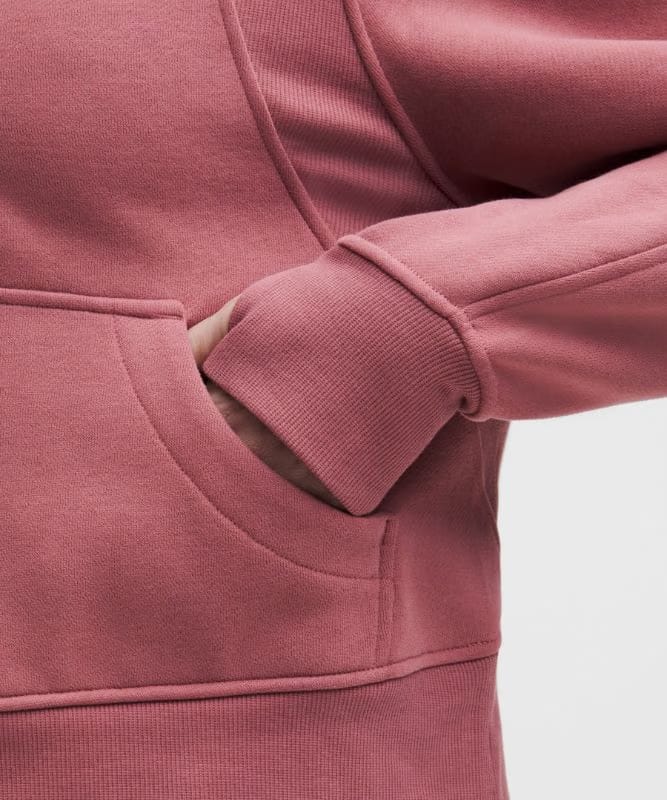 lululemon Scuba Oversized Funnel-Neck Half Zip - Dusk/Rose Gold