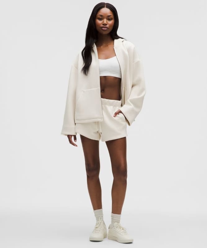 lululemon Sleek Spacer Full-Zip Hoodie - Light Ivory