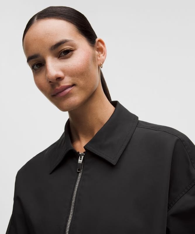 lululemon Twill Collared Jacket - Black