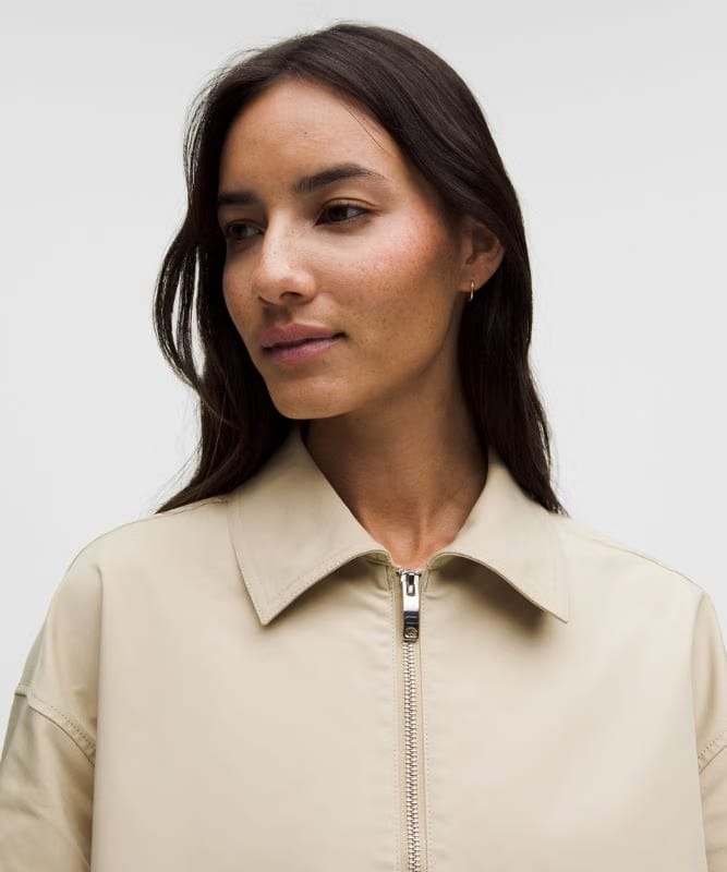 lululemon Twill Collared Jacket - Black