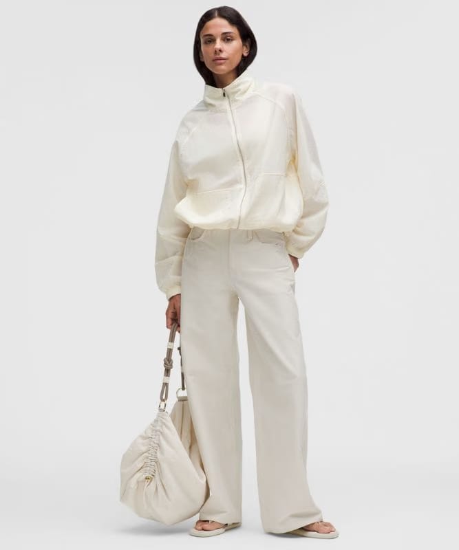lululemon Ultralight WovenAir Jacket - Coconut Ivory