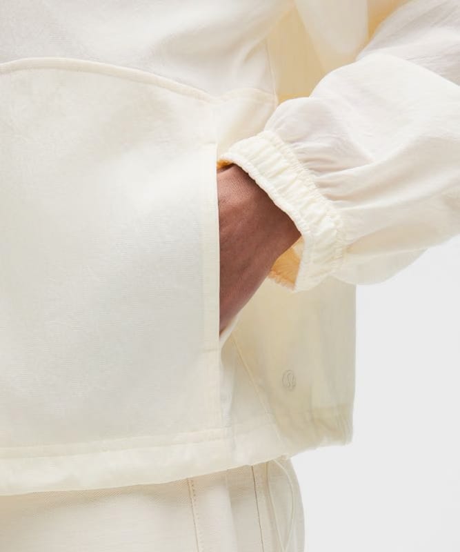 lululemon Ultralight WovenAir Jacket - Coconut Ivory